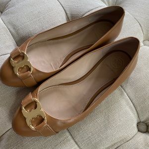 Tory Burch Tan Flats